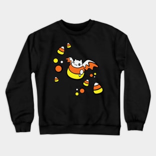 Candy Corn Bat Crewneck Sweatshirt